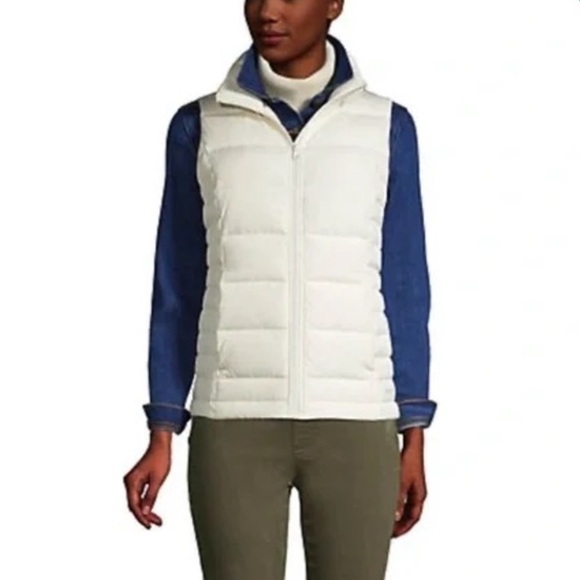 Lands’ End Puffer Vest - Picture 1 of 7